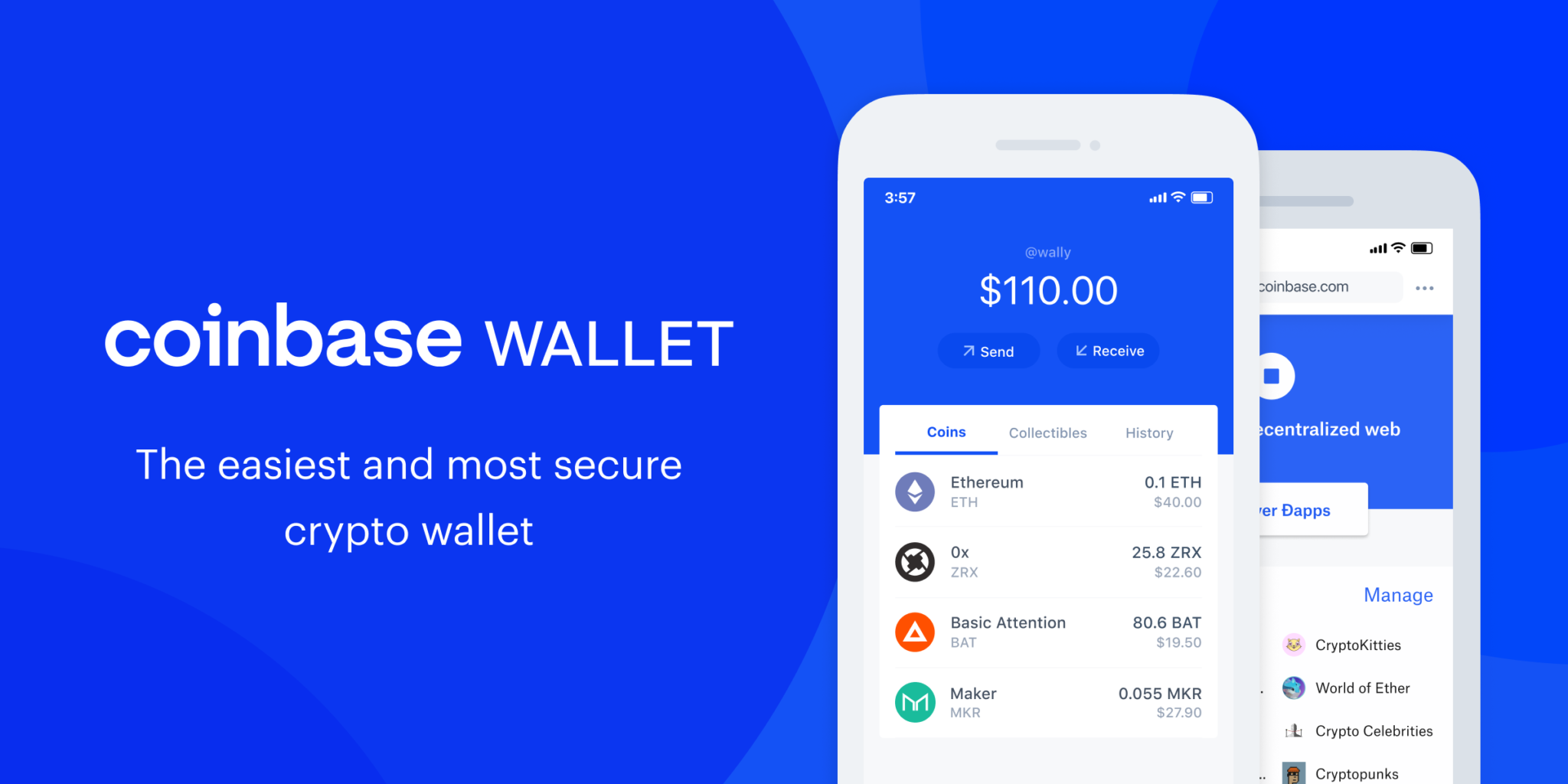 can i receive any crypto coin in wallet